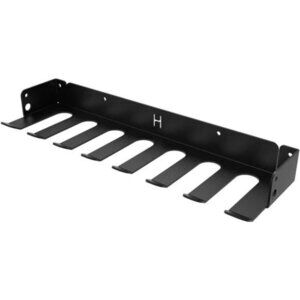 8 Hooks Wall Mount Gym Storage Rack Multi-Purpose Gym Wall Hanger Organizer